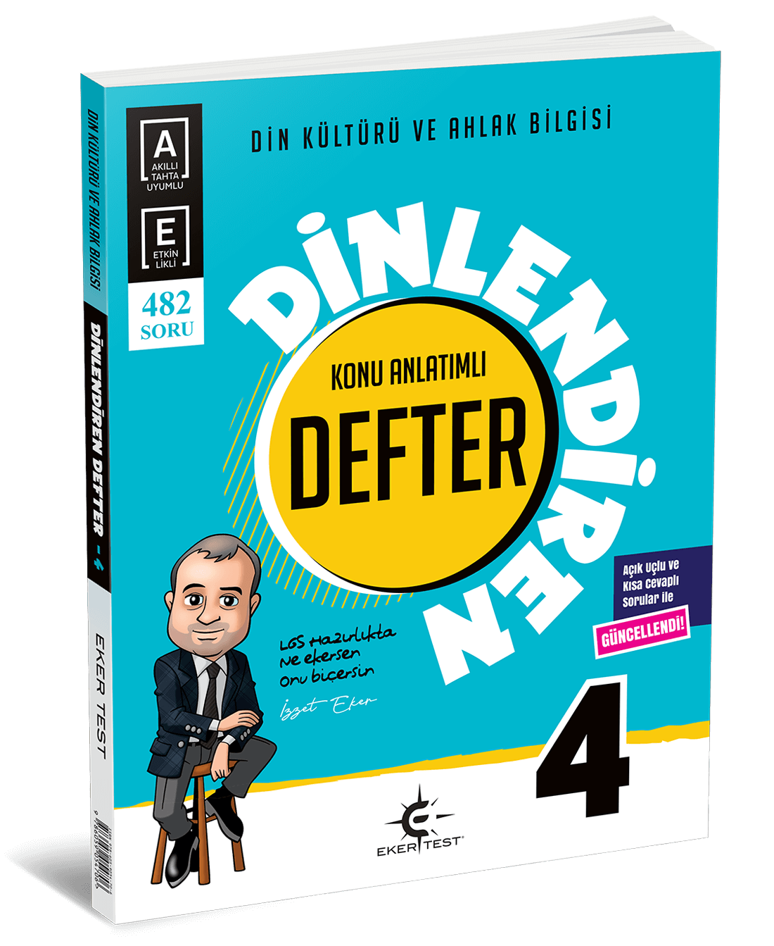 4. Sınıf Eker Test Dinlendiren Defter