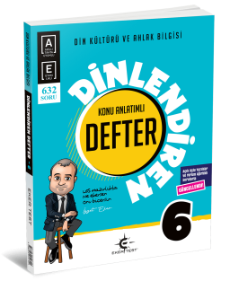 6. Sınıf Eker Test Dinlendiren Defter