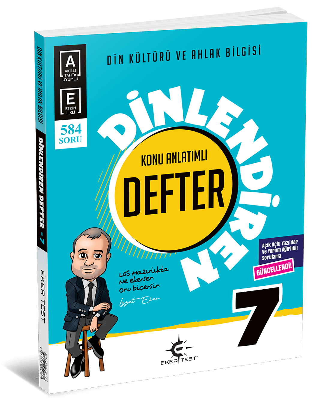 7. Sınıf Eker Test Dinlendiren Defter