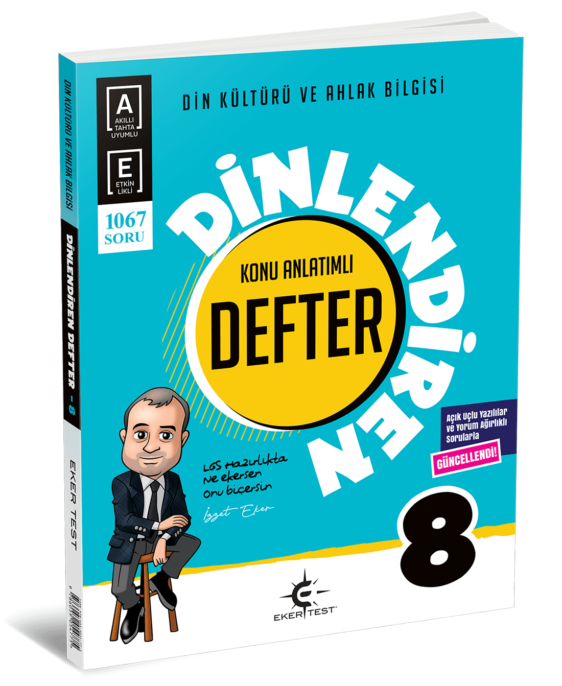 8. Sınıf Eker Test Dinlendiren Defter