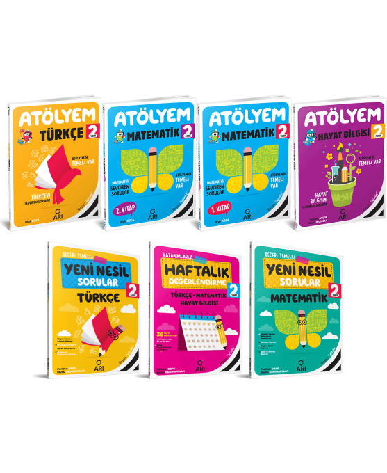 2. Sınıf Atölyem Set (7 Kitap)