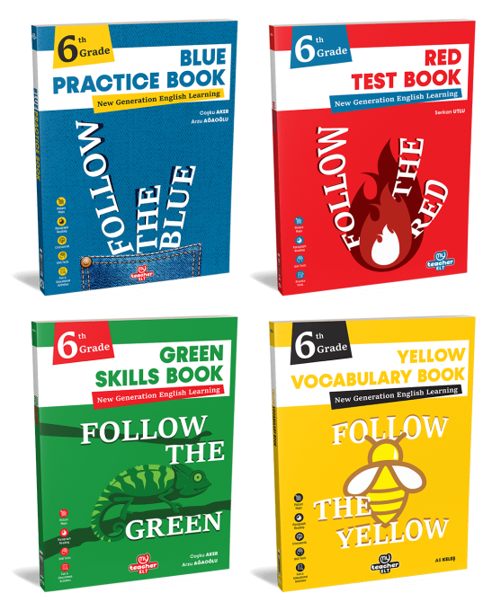 My Teacher Elt 6 Practice Book + Test Book + Skills Book + Vocabulary Book