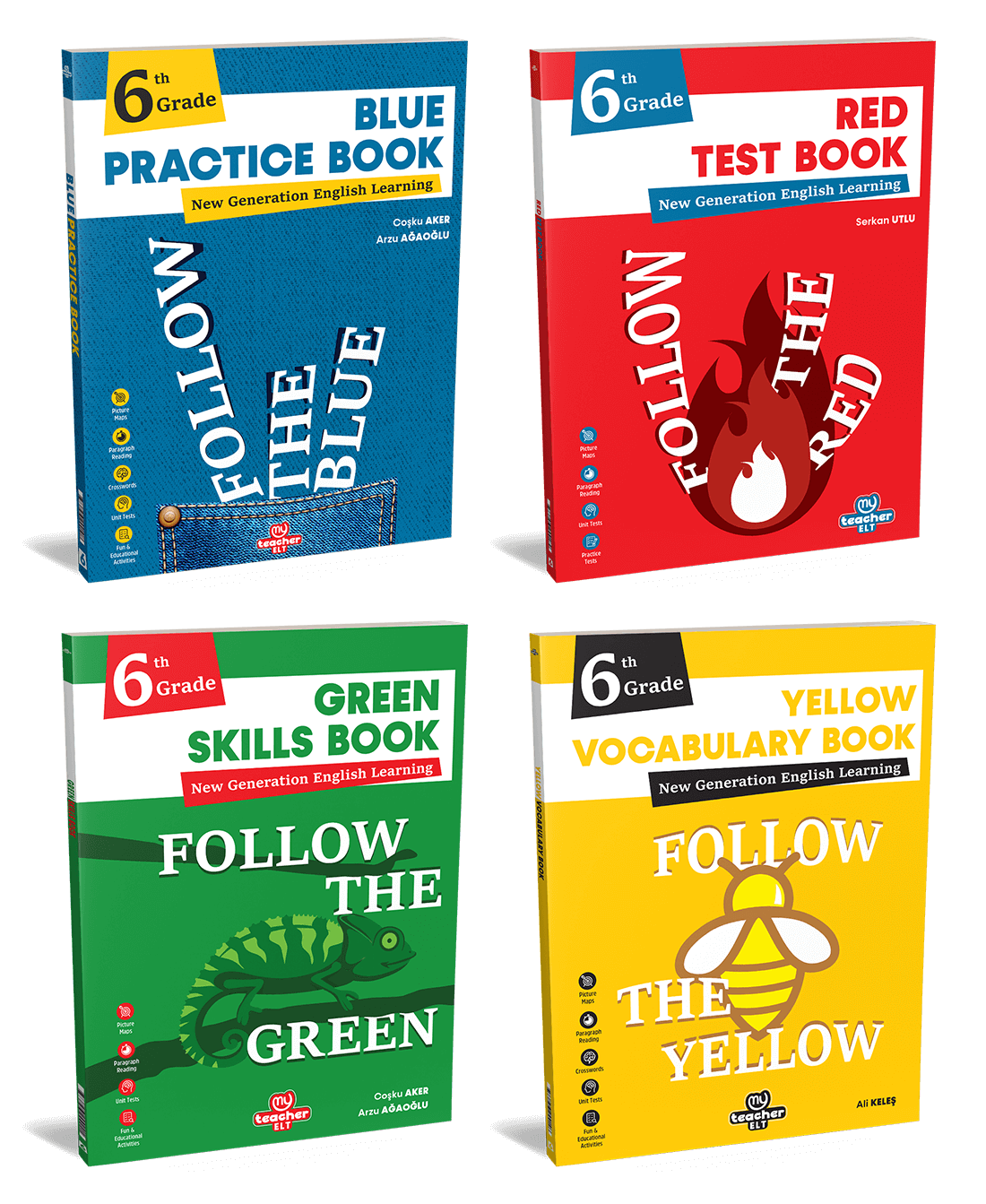 My Teacher Elt 6 Practice Book + Test Book + Skills Book + Vocabulary Book