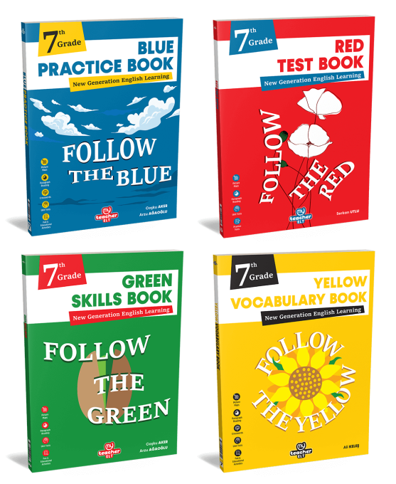 My Teacher Elt 7 Practice Book + Test Book + Skills Book + Vocabulary Book