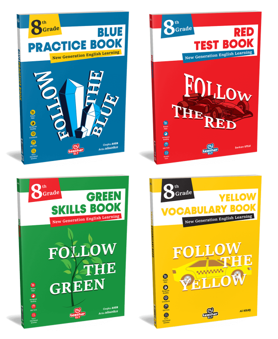 My Teacher Elt 8 Practice Book + Test Book + Skills Book + Vocabulary Book